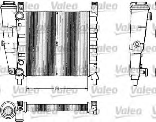 Imagine Radiator, racire motor VALEO 883812