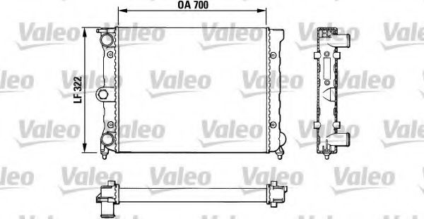 Imagine Radiator, racire motor VALEO 883821