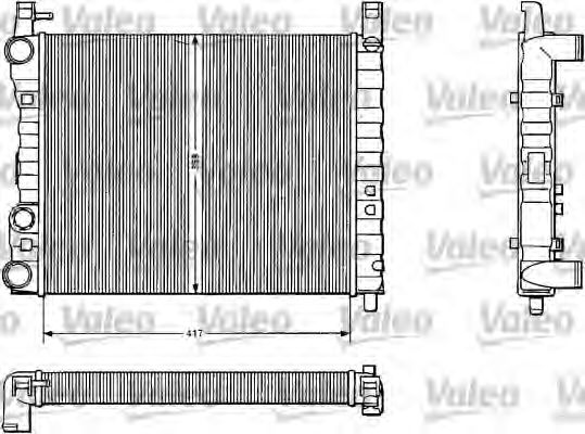 Imagine Radiator, racire motor VALEO 883824