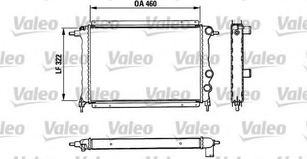 Imagine Radiator, racire motor VALEO 883851