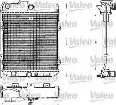 Imagine Radiator, racire motor VALEO 883854