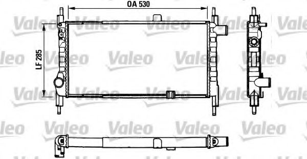 Imagine Radiator, racire motor VALEO 883857