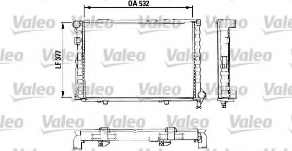 Imagine Radiator, racire motor VALEO 883860