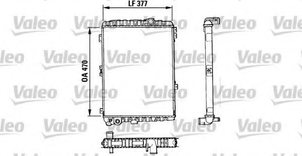 Imagine Radiator, racire motor VALEO 883863