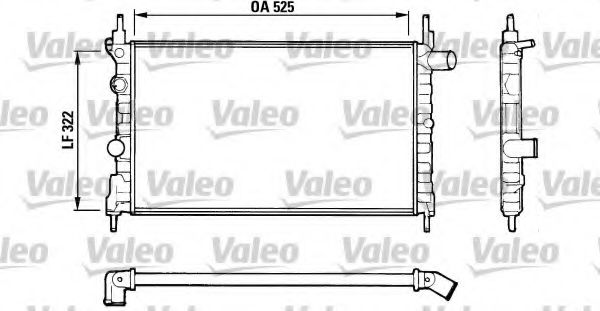 Imagine Radiator, racire motor VALEO 883881