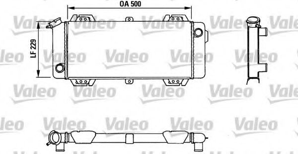 Imagine Radiator, racire motor VALEO 883954