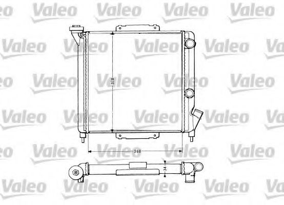 Imagine Radiator, racire motor VALEO 883959