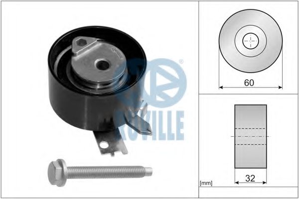 Imagine rola intinzator,curea distributie RUVILLE 55581