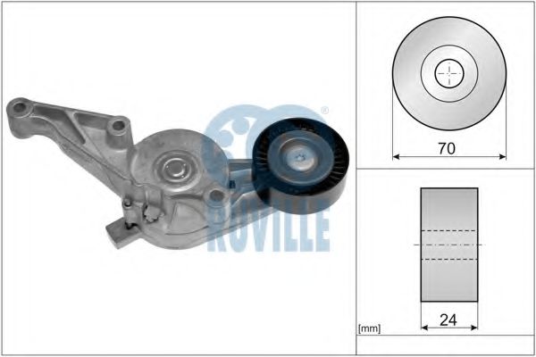 Imagine intinzator,curea transmisie RUVILLE 55790