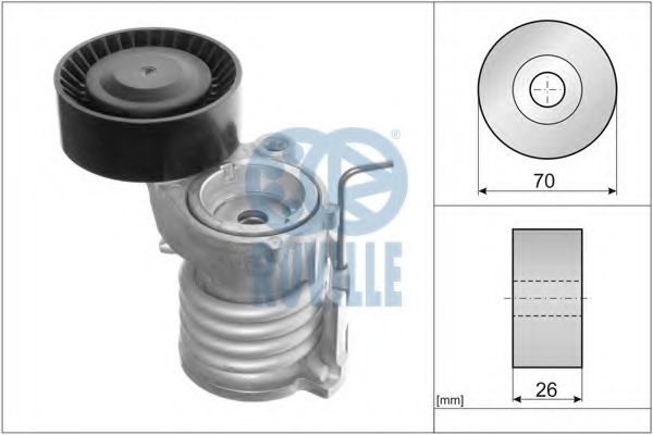 Imagine Intinzator curea, curea distributie RUVILLE 56318