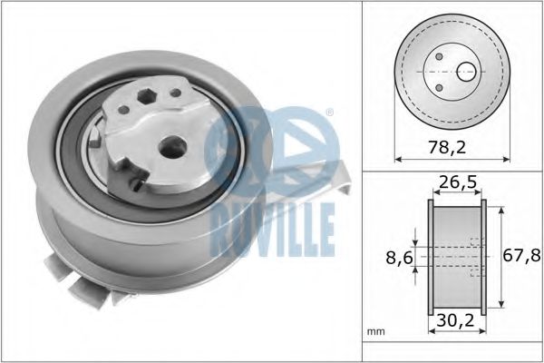 Imagine rola intinzator,curea distributie RUVILLE 56390