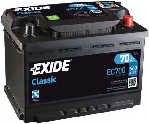 Imagine Baterie de pornire EXIDE EC700