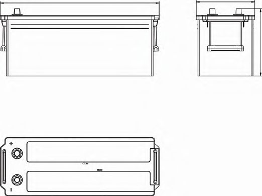 Imagine Baterie de pornire EXIDE EF1453