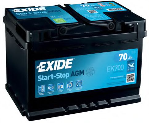 Imagine Baterie de pornire EXIDE EK700