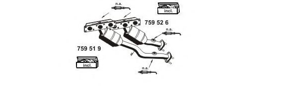 Sistem de esapament ERNST 020346