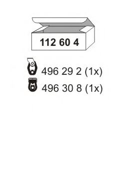 Imagine Set montare, toba esapament ERNST 112604