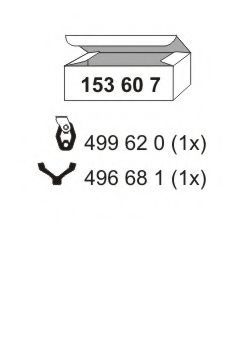 Imagine Set montare, toba esapament ERNST 153607