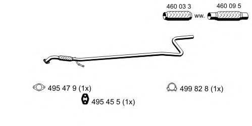 Racord evacuare ERNST 310406