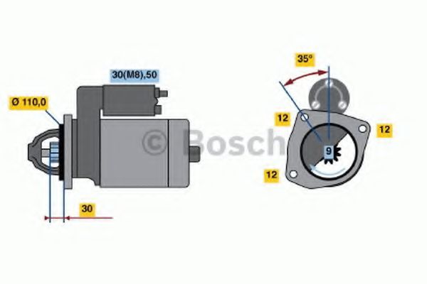 Starter BOSCH 0 001 218 703