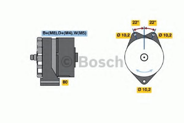 Imagine Generator / Alternator BOSCH 0 120 469 891