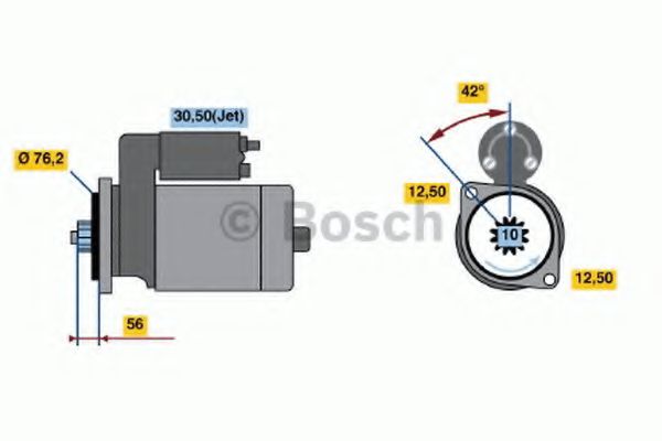 Imagine starter BOSCH 0 986 017 460