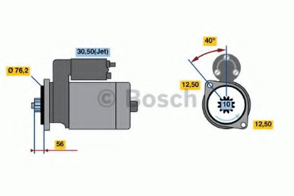 Imagine starter BOSCH 0 986 018 500