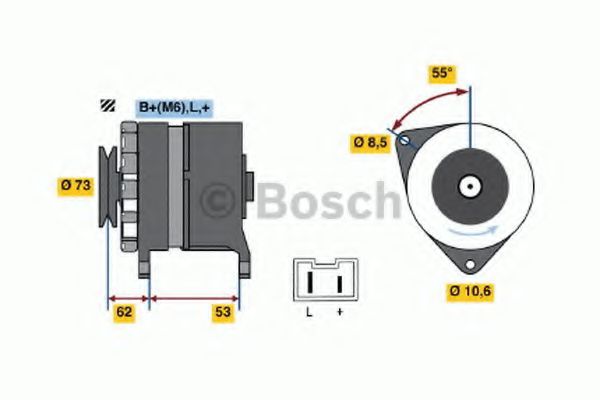 Imagine Generator / Alternator BOSCH 0 986 032 241