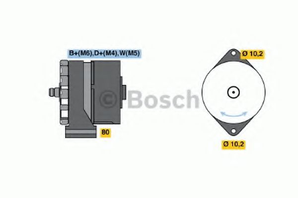 Imagine Generator / Alternator BOSCH 0 986 032 720