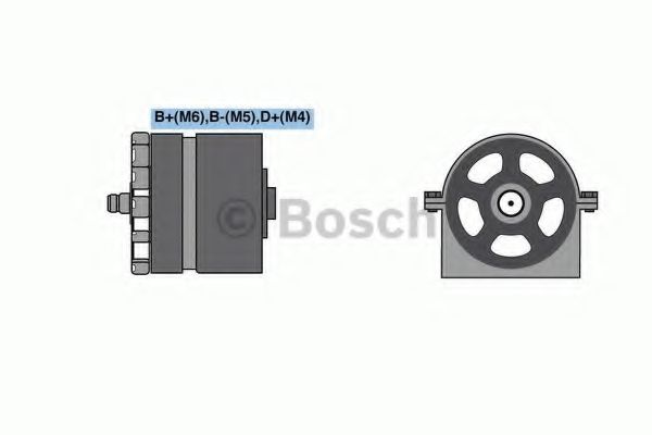 Imagine Generator / Alternator BOSCH 0 986 080 050