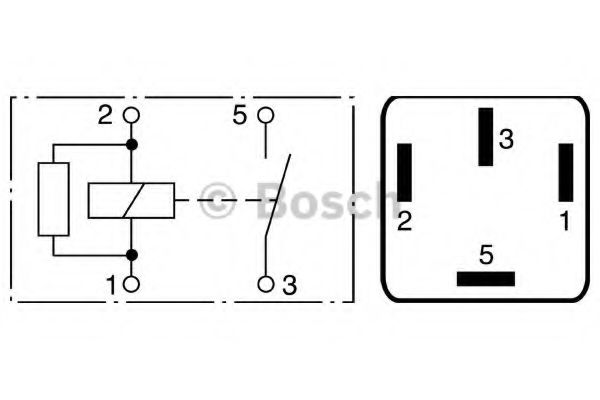 Imagine unitate de control,bujii incandescente BOSCH 0 986 332 001