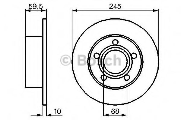 Imagine Disc frana BOSCH 0 986 478 023