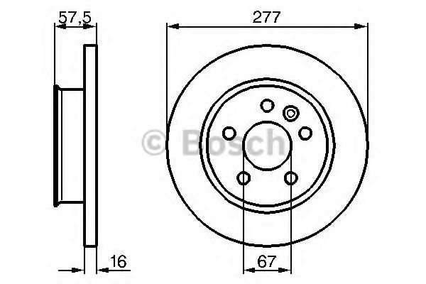 Imagine Disc frana BOSCH 0 986 478 065