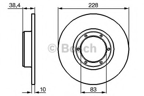 Imagine Disc frana BOSCH 0 986 478 103