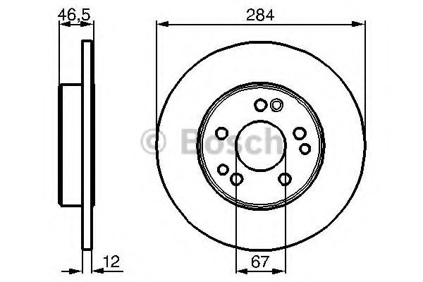 Imagine Disc frana BOSCH 0 986 478 187