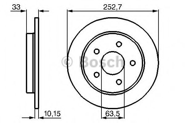 Imagine Disc frana BOSCH 0 986 478 196