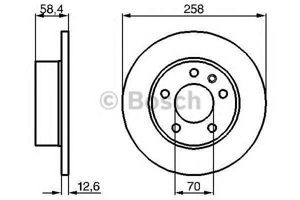 Imagine Disc frana BOSCH 0 986 478 266