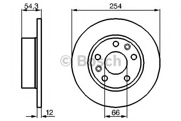 Imagine Disc frana BOSCH 0 986 478 289