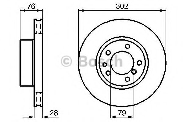 Imagine Disc frana BOSCH 0 986 478 317