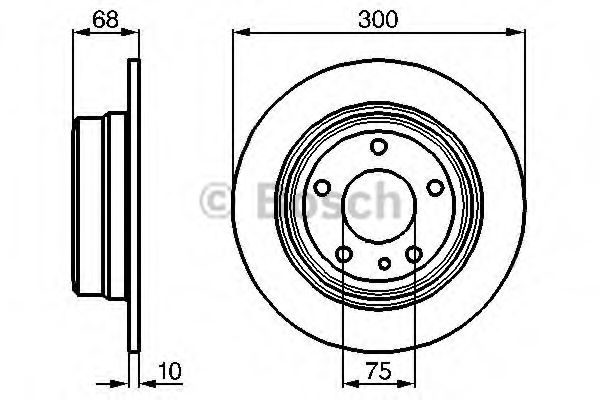 Imagine Disc frana BOSCH 0 986 478 323