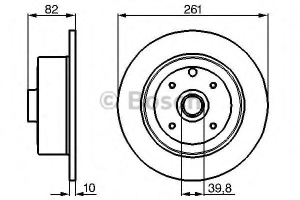 Imagine Disc frana BOSCH 0 986 478 328