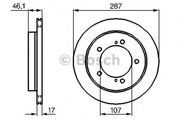 Imagine Disc frana BOSCH 0 986 478 422