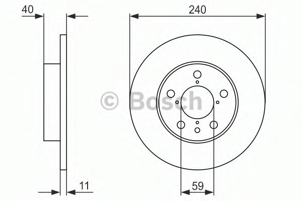 Imagine Disc frana BOSCH 0 986 478 444