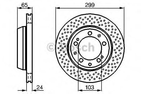 Imagine Disc frana BOSCH 0 986 478 595