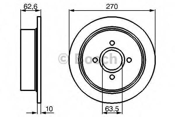 Imagine Disc frana BOSCH 0 986 478 672