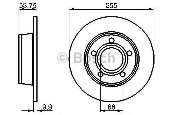 Imagine Disc frana BOSCH 0 986 478 704