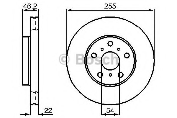 Imagine Disc frana BOSCH 0 986 478 725