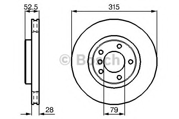 Imagine Disc frana BOSCH 0 986 478 762