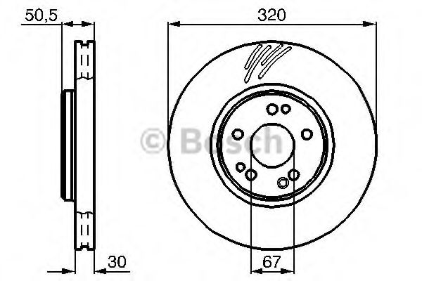 Imagine Disc frana BOSCH 0 986 478 791