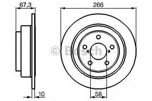 Imagine Disc frana BOSCH 0 986 478 799