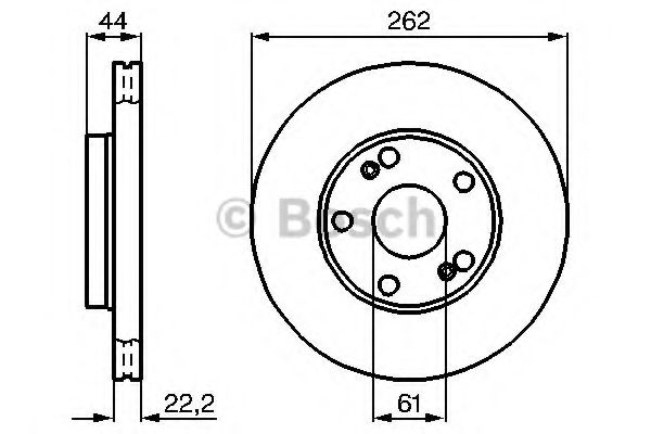 Imagine Disc frana BOSCH 0 986 478 864